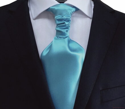 Plastron tyrkysový - True Turquoise
