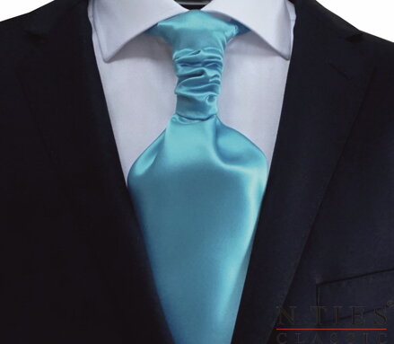 Plastron tyrkysový - True Turquoise