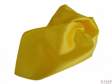 Kapesníček, žlutá - Yellow Rose - hedvábný acetátový satén