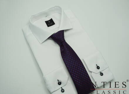 Košile s hedvábnou kravatou 